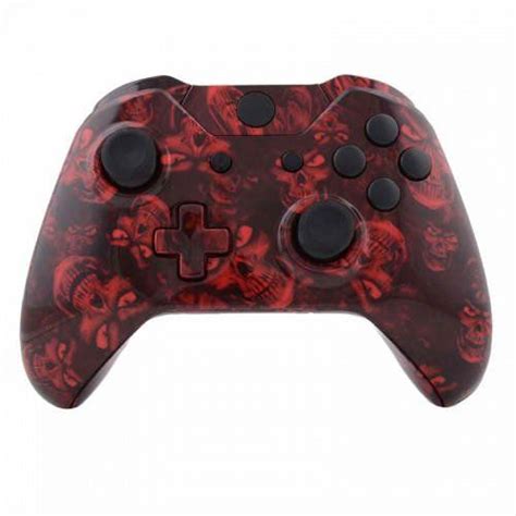 ModFreakz Shell Kit Hydro Dipped Madness Red Skull For Xbox One Model