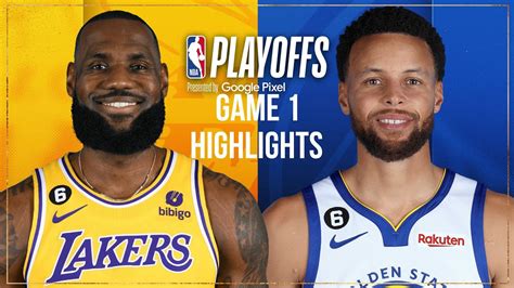 Lakers Vs Warriors Game 1 Highlights Youtube