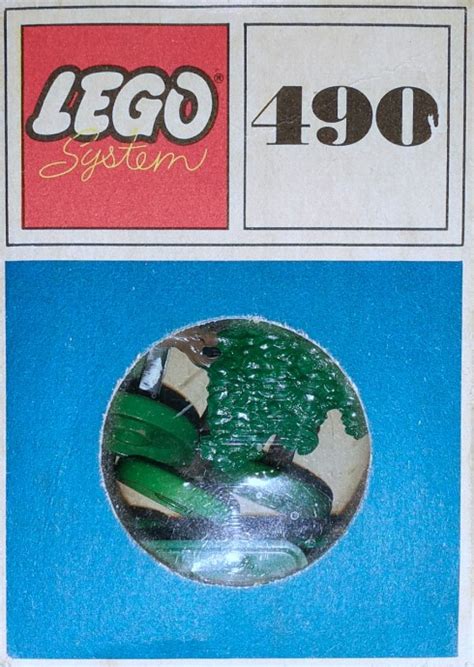 Lego 490 2 Trees And Bushes Brickset