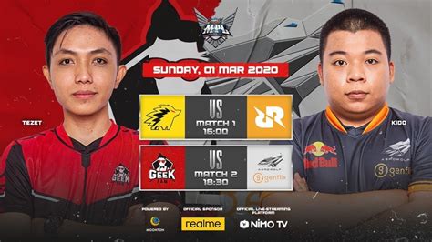 Geek Fam Vs Genflix Aerowolf Match Mpl Indonesia Season Week Day