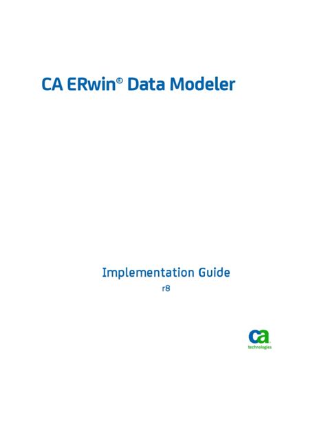 erwin manual  data model conceptual model
