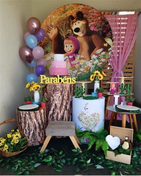 Idee Festa A Tema Masha E Orso Come Fare Organizzare Allestimento