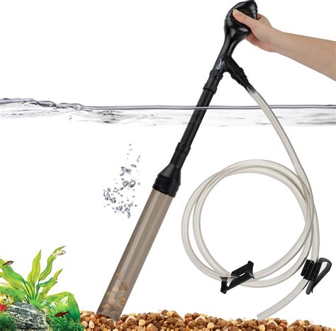 Hygger Aspirateur De Gravier Manuel Pour Aquarium Fonctionne En