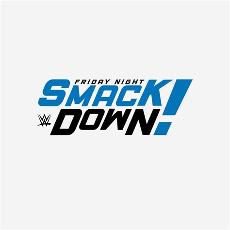 Wwe Friday Night Smackdown Rebrand Exploration Rebranding Logo