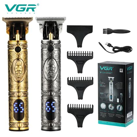 Vgr T M Quina De Cortar Cabelo Recarreg Vel Trimmer Para Homens