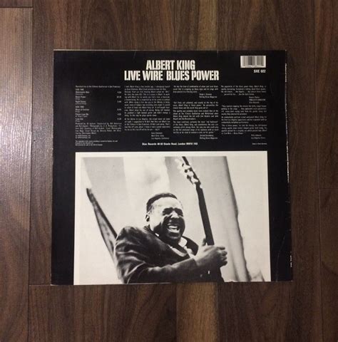 Albert King Live Wire Blues Power Stax Lp Record First