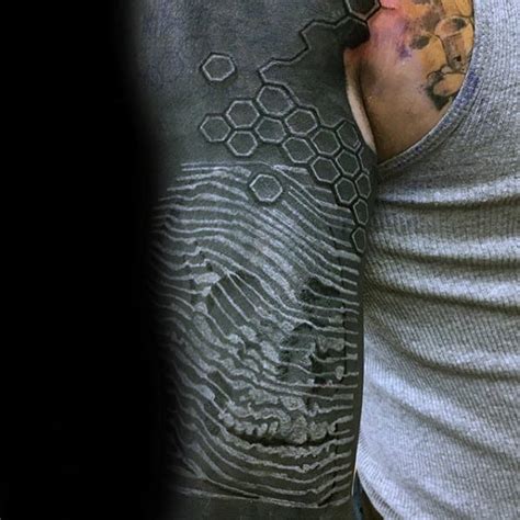 60 Blackout Tattoo Sleeve Designs For Men - Solid Black Ink Ideas