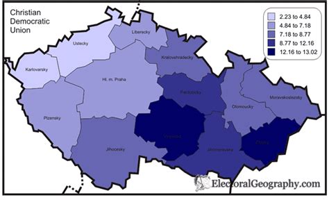 Czech Republic Legislative Election 2006 Electoral Geography 2 0