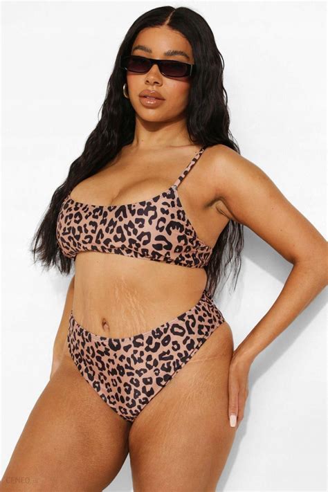 Animal Print C4N XXC XXL Boohoo Dół Od Bikini Ceny i opinie Ceneo pl