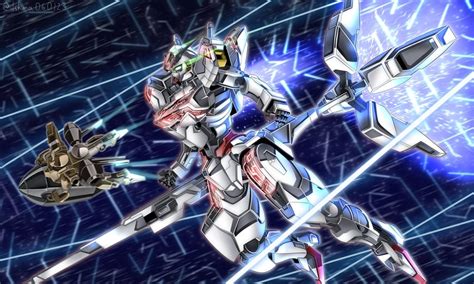 Gundam Calibarn And Demi Barding Gundam And 1 More Drawn By Shimashun