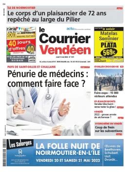 Le Courrier Vendéen N1373 du 12 mai 2022 à télécharger sur iPad