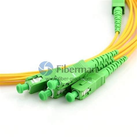 1x4 FBT Splitter Singlemode Dual Window Fiber Splitter With ABS Box