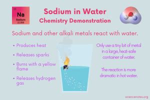 Sodium in Water Chemistry Demonstration