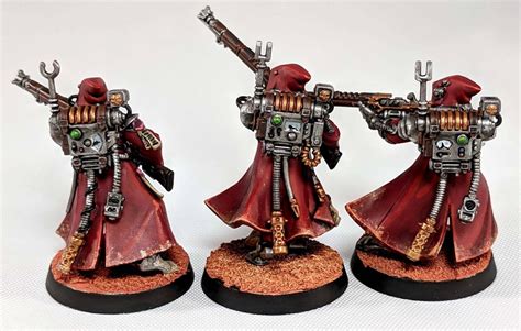 Warhammer 40k Adeptus Mechanicus Skitarii Rangers Pro Painted Kill Team