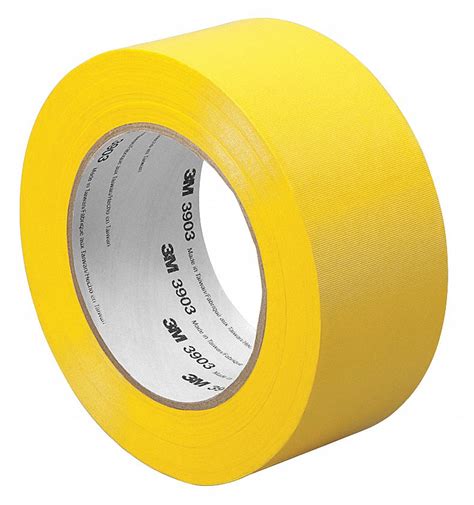 M Light Duty Duct Tape X Yd Mil Thick Yellow Vinyl