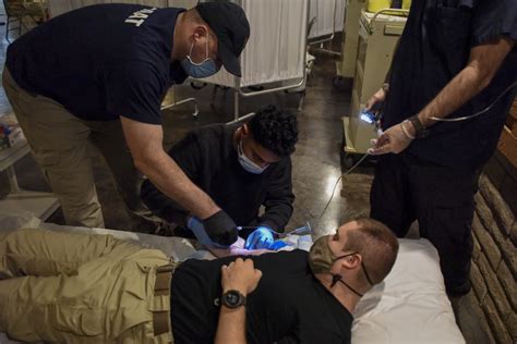 Dvids Images Combat Medics Sharpen Their Skills While Deployed