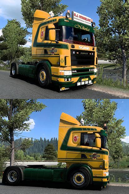 Scania Rjl R4 Gj Wibbelink Skin Ets2 Mods