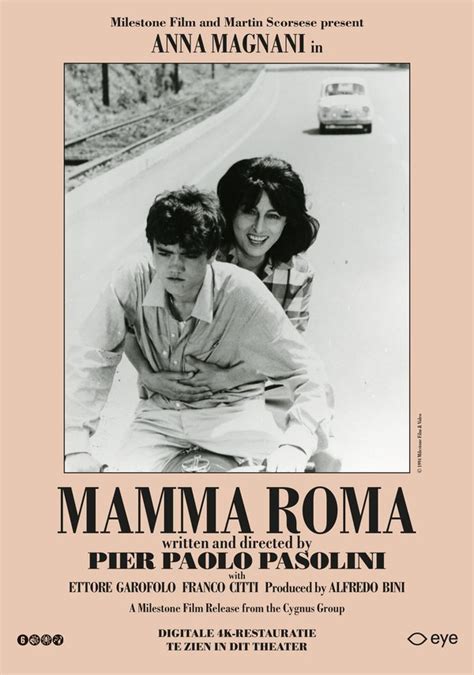 Mamma Roma Film Bioscoopagenda