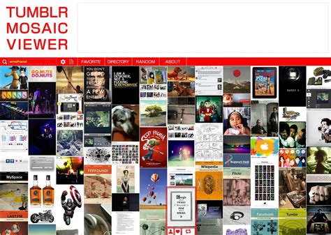 Tumblr Mosaic Viewer Is A Web App That Allows You To View Any Tumblr