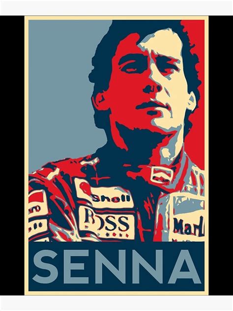 Art Senna Poster For Sale By Hartmotorsport Redbubble