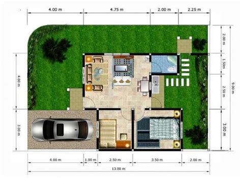 Terpopuler 11 Denah Rumah Pojok Motif Minimalis