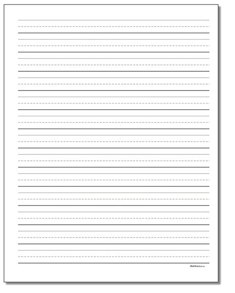 Free Printable Handwriting Paper Free Printable