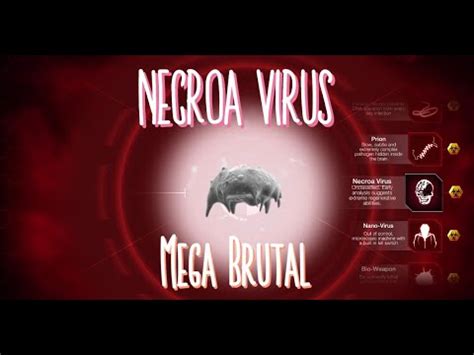 Plague Inc Evolved Necroa Virus Mega Brutal Youtube