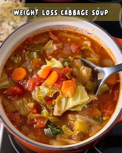 Weight Loss Cabbage Soup Foodyhealthylife