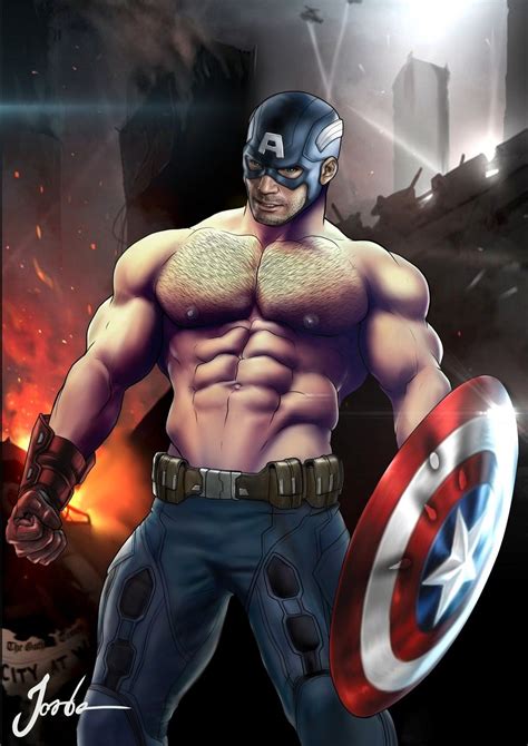 Captain America Art Marvel Superhero