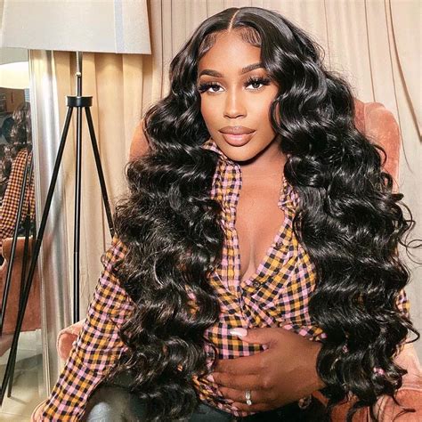 Amazon 5x5 HD Transparent Lace Closure Wigs Body Wave Wigs Human