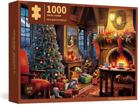 Adventskalender 2023 Weihnachten Puzzles 1000 Teile Weihnachten