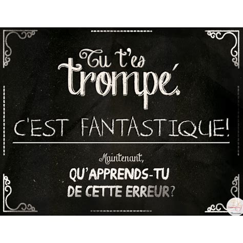 AFFICHE Tu t es trompé