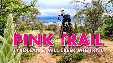 First Time Riding In Lake Jindabyne Scenic Trail PINK TRAIL Tyrolean