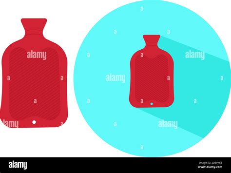 Hot Water Bag Illustration Vector On White Background Stock Vector Image Art Alamy