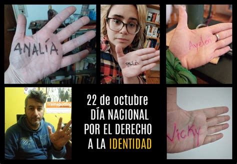 22 de octubre Día nacional por el derecho a la Identidad