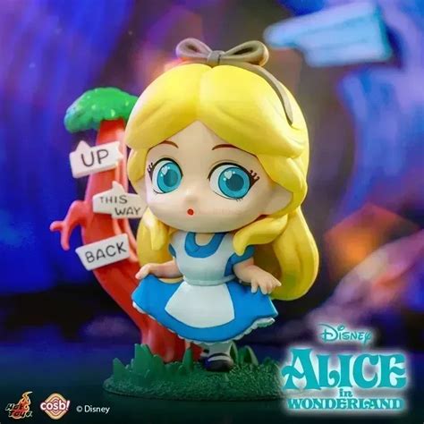 Disney Blind Box Hot Toys Alice In Wonderland Cosbi Mini Anime Figures Mysterious Box Room