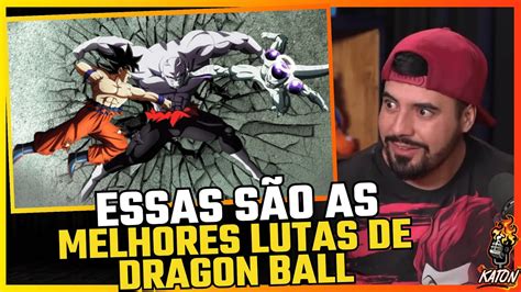 MELHORES LUTAS DE DRAGON BALL KATON Podcast YouTube