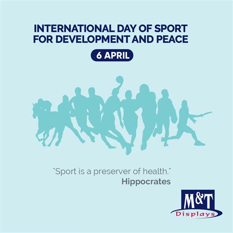 International Day Of Sport For Development And Peace Sport Is A