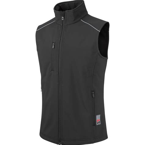 Gilet De Travail Softshell City Noir Taille Xxl Leroy Merlin