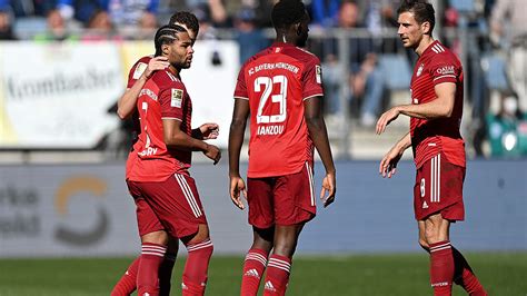 Dt Bundesliga Bayern Macht In Bielefeld Schritt Richtung Titel