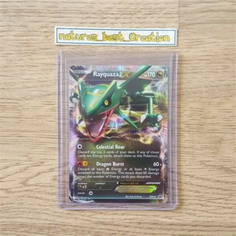 Pokemon Black White Rayquaza EX BW 47 Promo Holo For Sale Online EBay