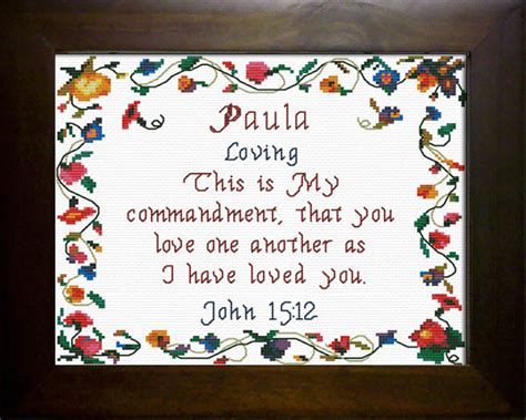 Name Blessings Paula Personalized Names With Meanings And Bible Verses