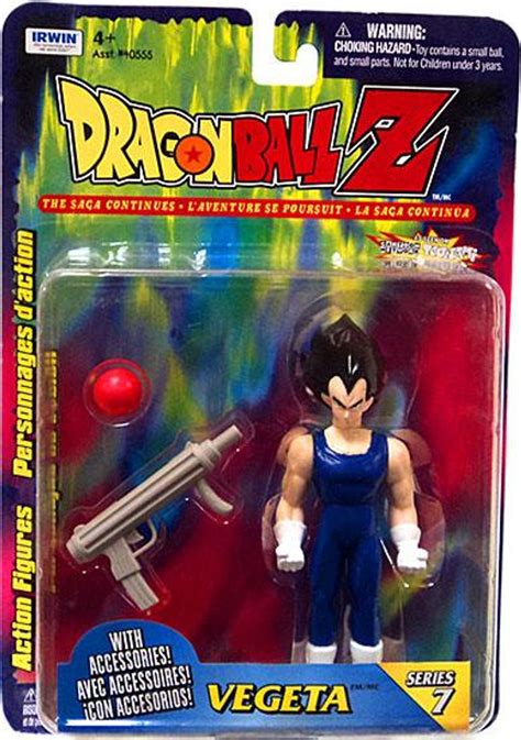 Dragon Ball Z Series 7 Vegeta Action Figure Irwin Toys - ToyWiz