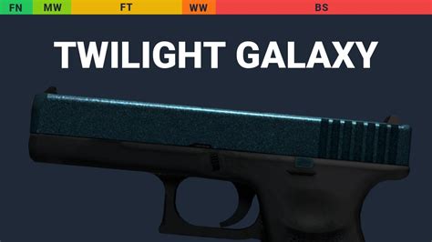 Glock 18 Twilight Galaxy Skin Float And Wear Preview YouTube