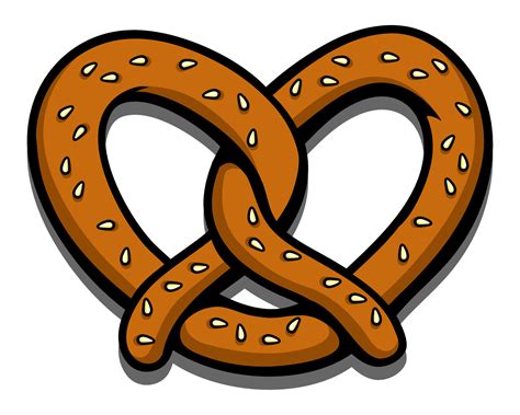 Ilustración De Pretzel De Dibujos Animados 11972485 Vector En Vecteezy