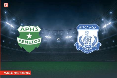 Apollon X Aris Limassol - Aris Limassol - Apollon Limassol goals and highlights - footboom1.com