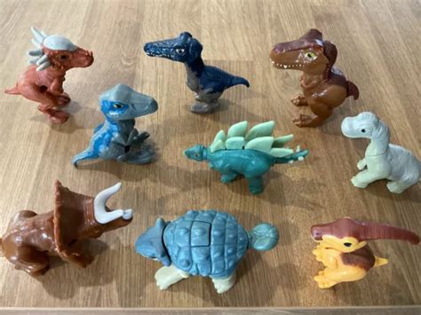 Jurassic Park World Camp Cretaceous 2020 Mcdonalds X 9 Dinosaur Toys 3500 Picclick Au