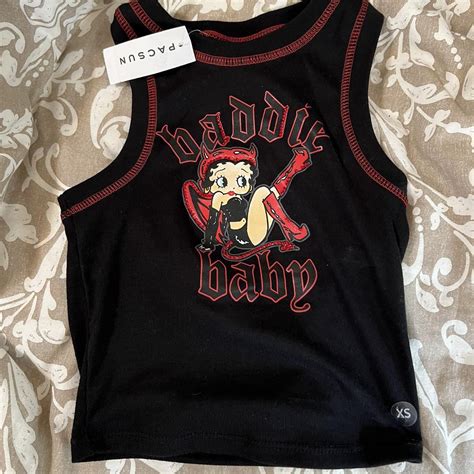 Pacsun Betty Boop Vintage Tank Cami Super Cute Depop