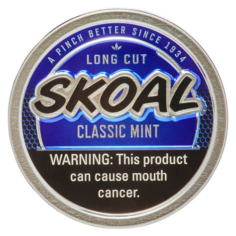 Skoal Wintergreen Original Fine Cut Chewing Tobacco 1 2oz Delivered