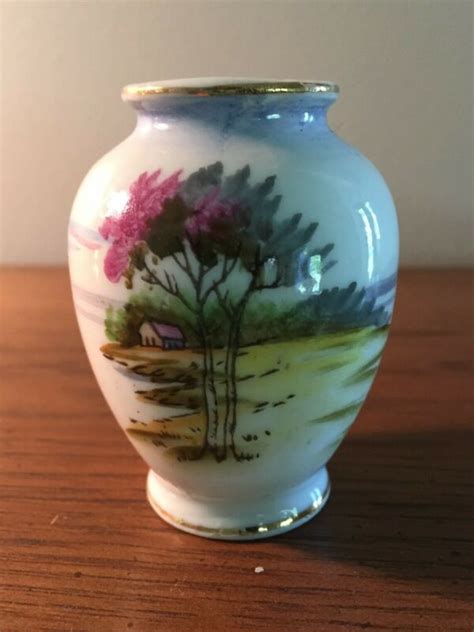 Vintage Miniature Vase Made In Occupied Japan Inches Tall